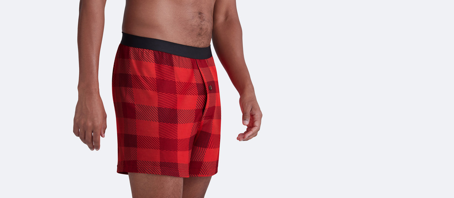 Boxer | Crimson Plaid