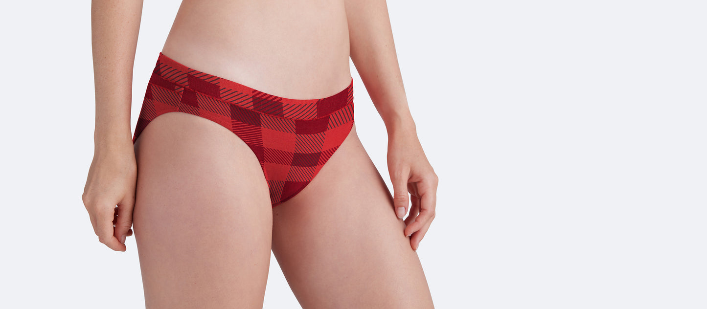 FeelFree Bikini | Crimson Plaid