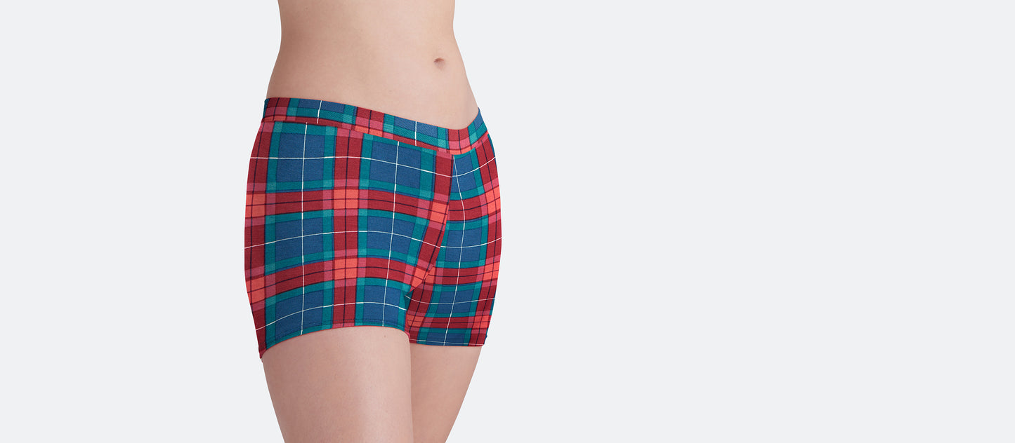 FeelFree Boyshort | Very Merry Plaid