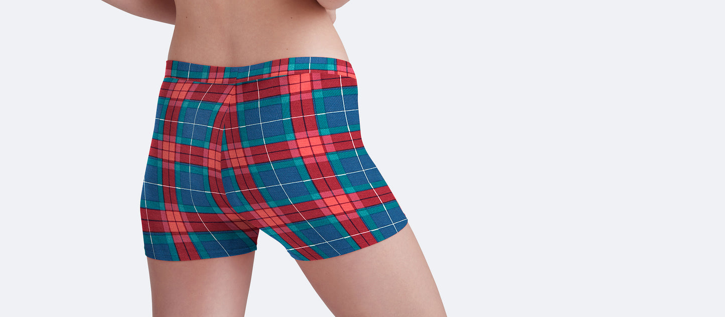 FeelFree Boyshort | Very Merry Plaid