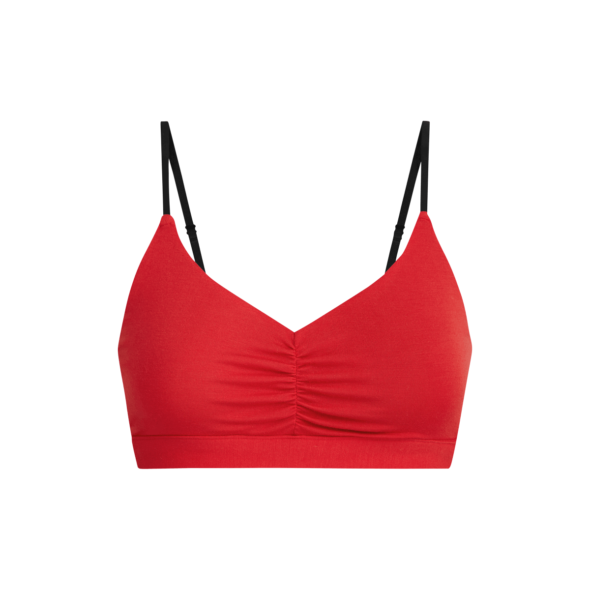 FeelFree Ruched Bralette | Candy Apple