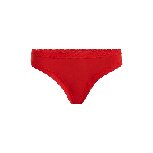 UltraModal™ Lace Tanga | Candy Apple