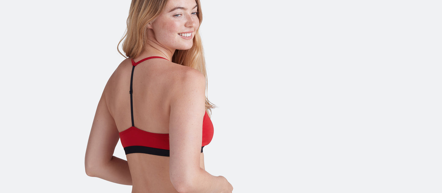 T-Back Bralette | Candy Apple