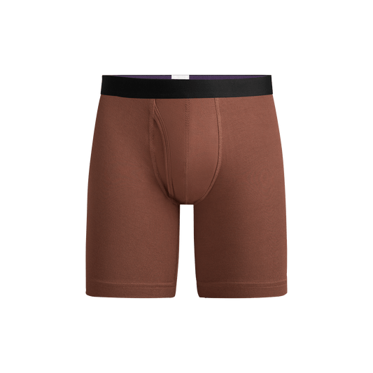 UltraModal™ Core Long Boxer Brief w/ Fly | Walnut Shell