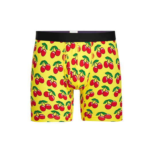 Boxer Brief w/ Fly | Cherries