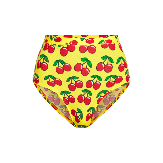 FeelFree High-Waisted Cheeky | Cherries