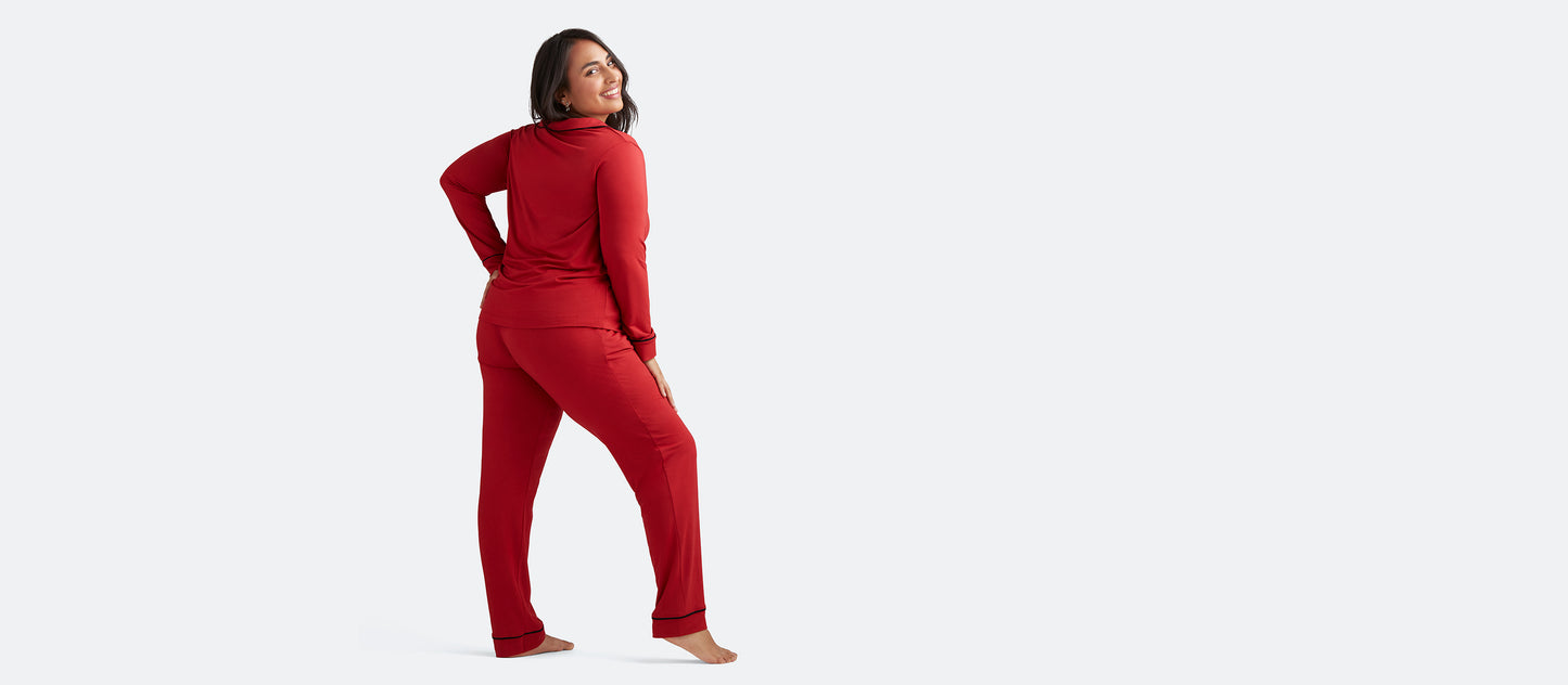 UltraModal™ Longsleeve PJ Set - Women's | Cranberry