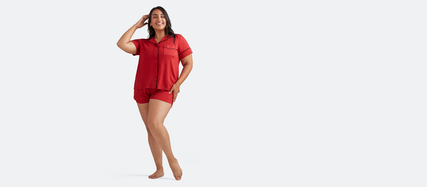 UltraModal™ Shortsleeve PJ Set - Women's | Cranberry