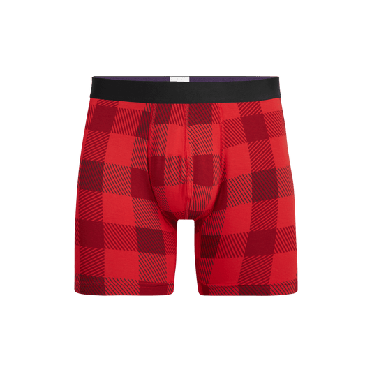 Boxer Brief | Crimson Plaid