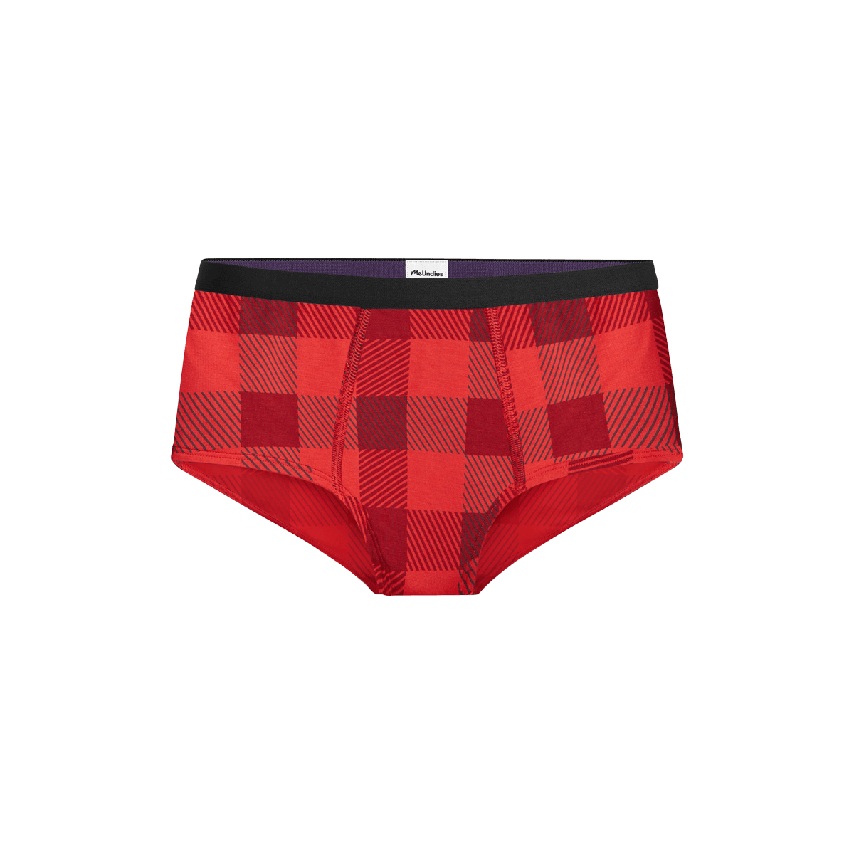 Cheeky Brief | Crimson Plaid