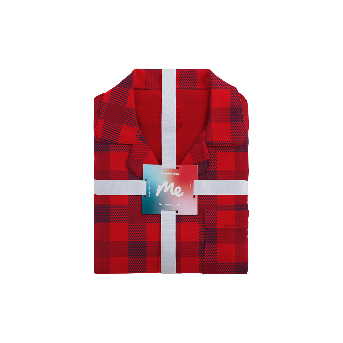 Men's Modal PJ Set | Crimson Plaid