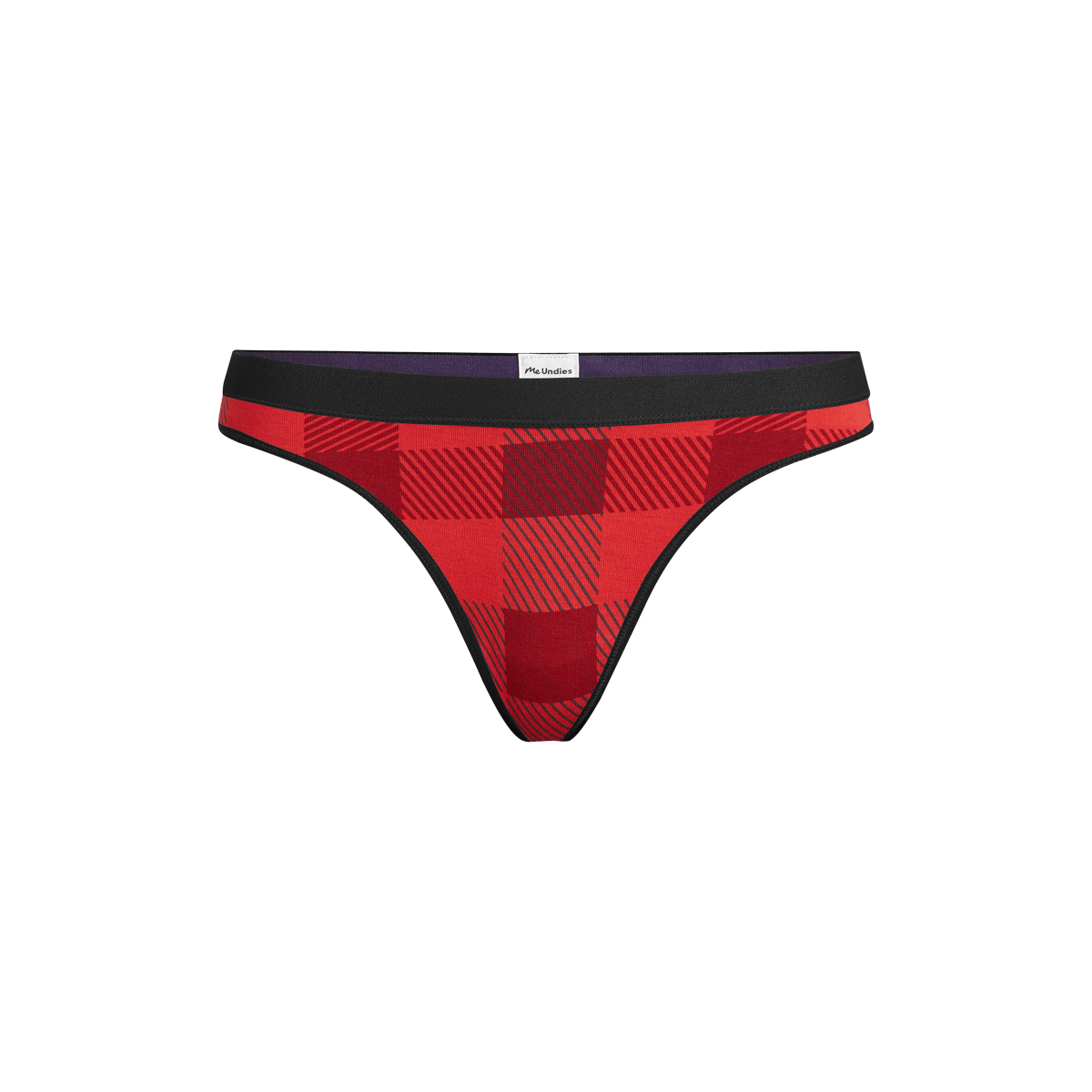 Thong | Crimson Plaid