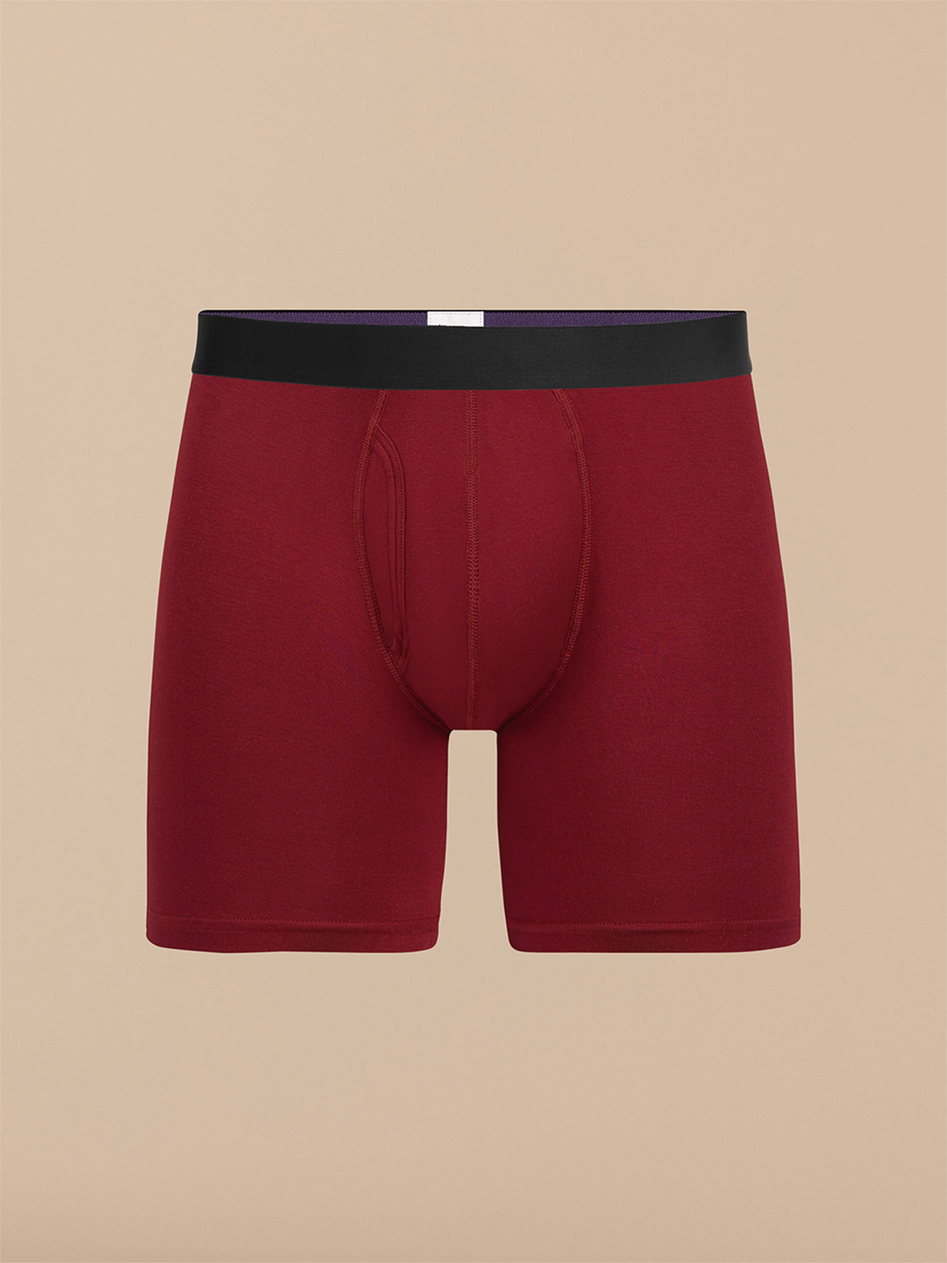 Boxer Brief w/ Fly | Cabernet