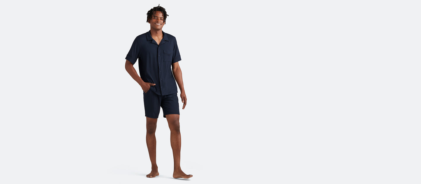 UltraModal™ Short Sleeve PJ Set - Men's | Dark Sapphire