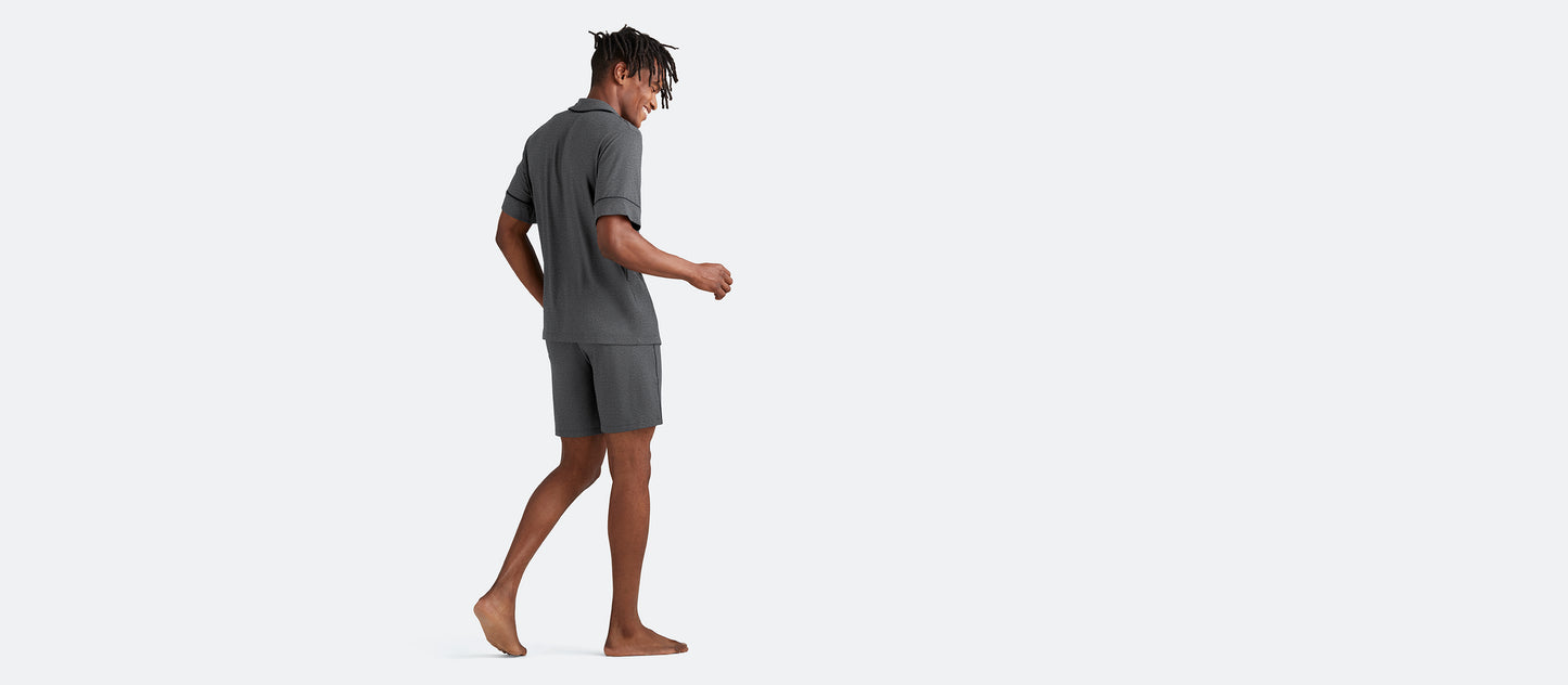 UltraModal™ Shortsleeve PJ Set - Men's | Heather Charcoal