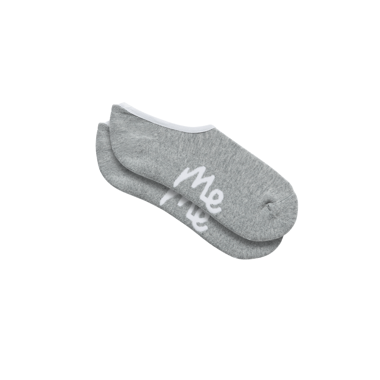 Heritage No Show Sock | Heather Grey