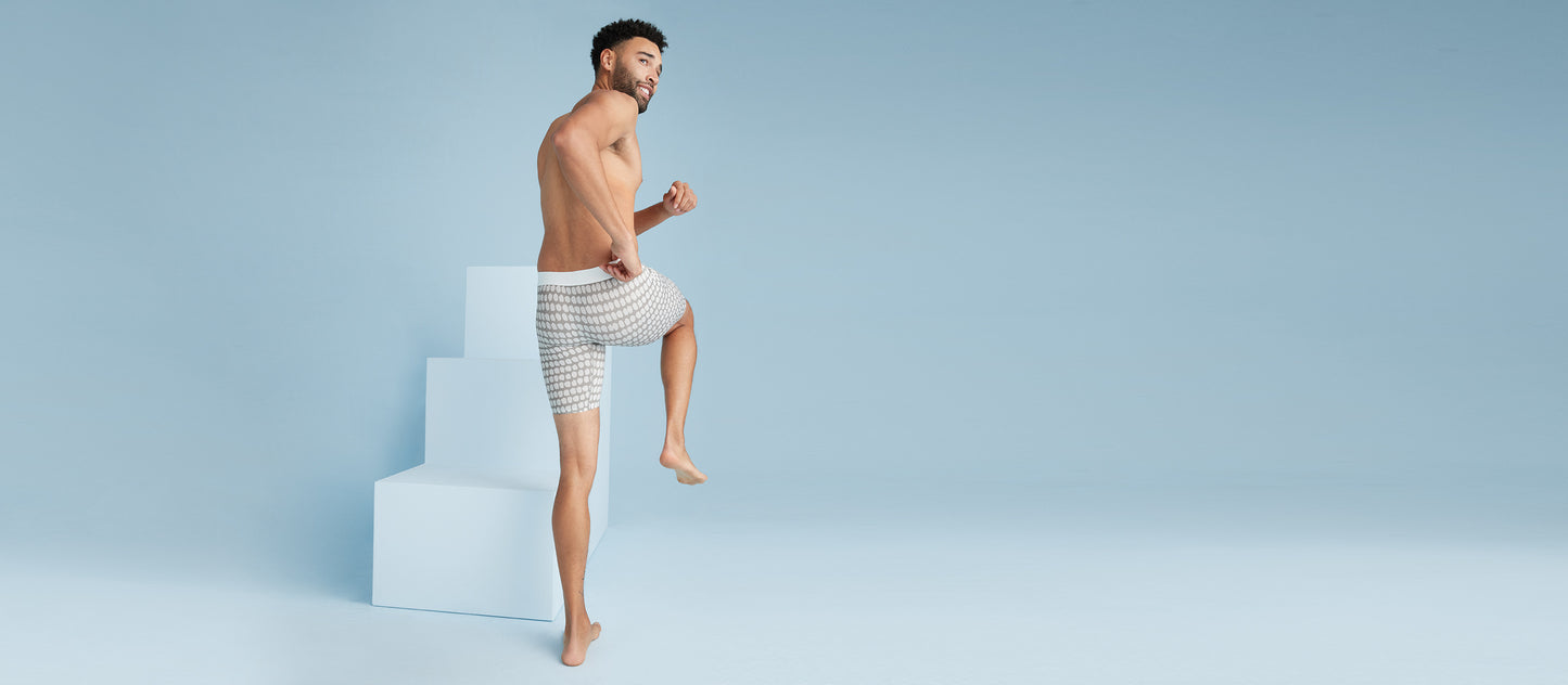 MoveMe Long Boxer Brief w/ Fly | Dot