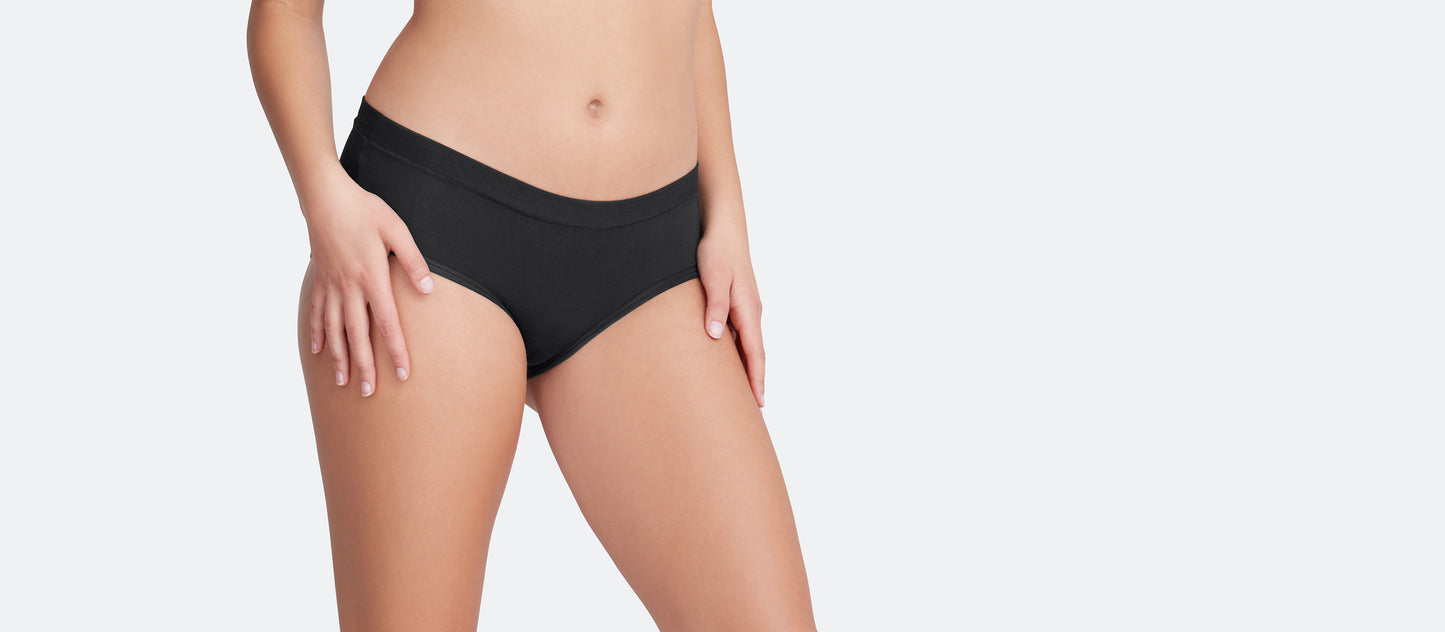 UltraModal™ FeelFree Hipster 10-Pack | Black