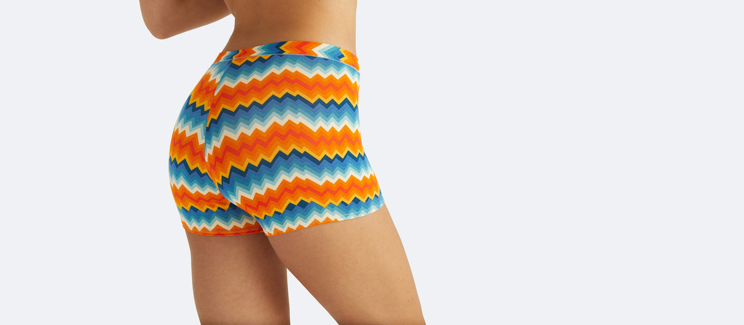 FeelFree Boyshort | Groovy Chevron