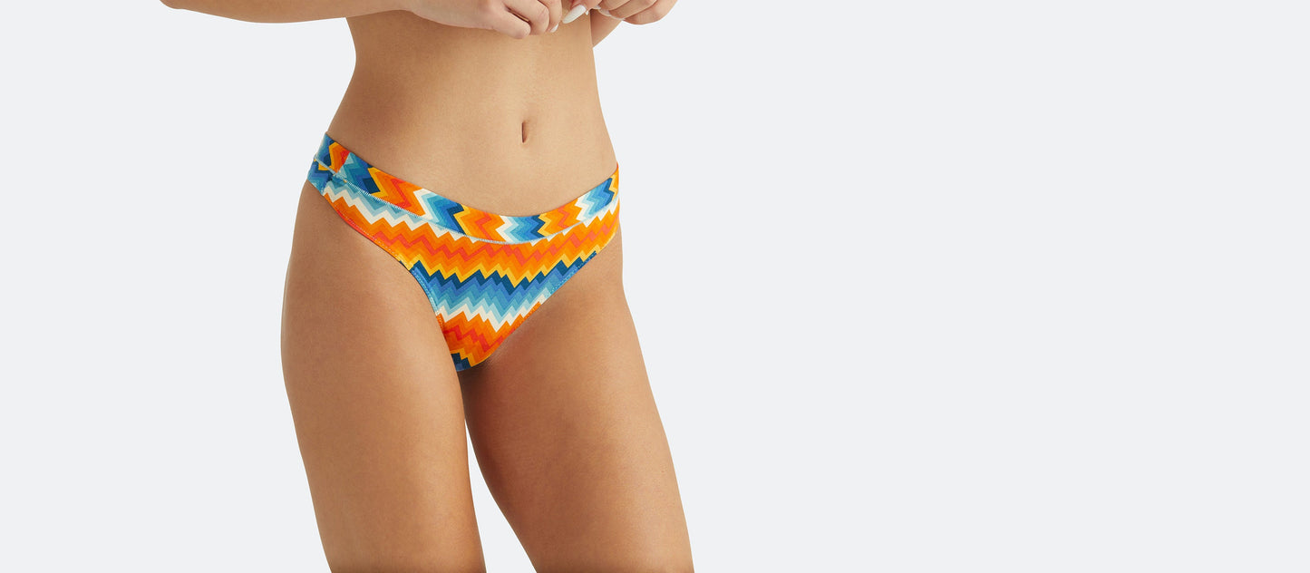 FeelFree Thong | Groovy Chevron