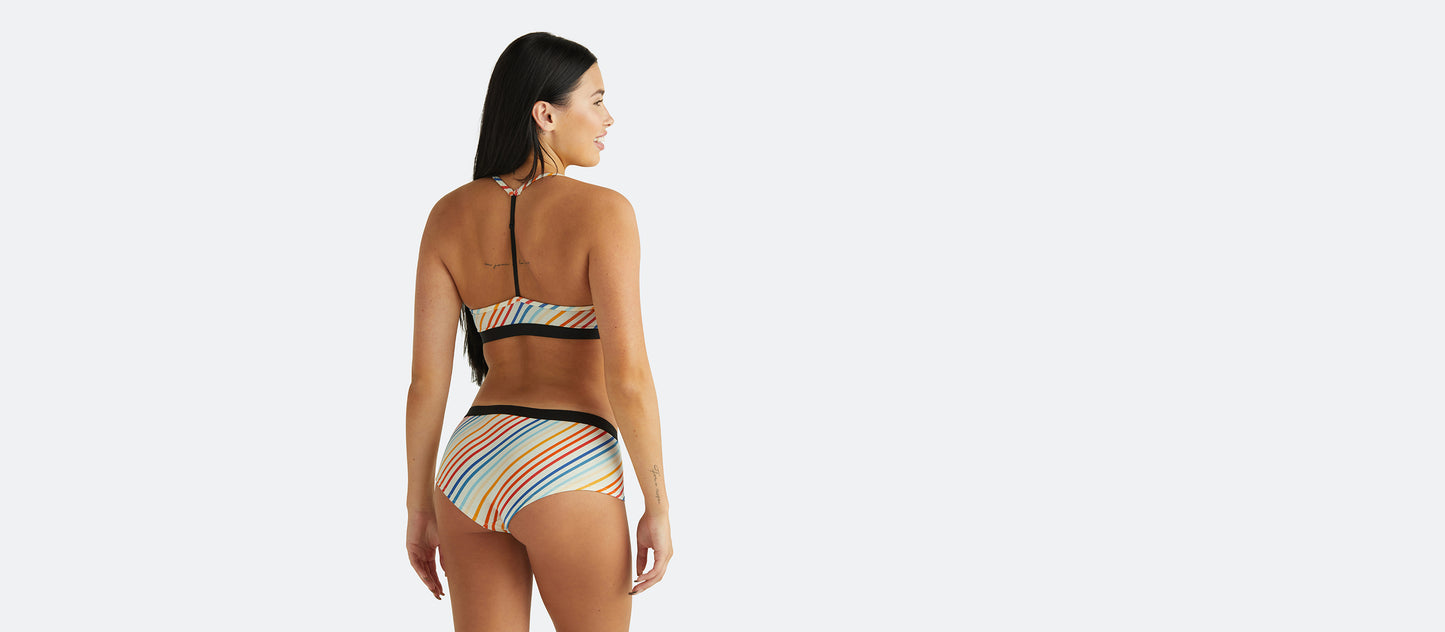 UltraModal™ Core T-Back Bralette | Camp Stripe