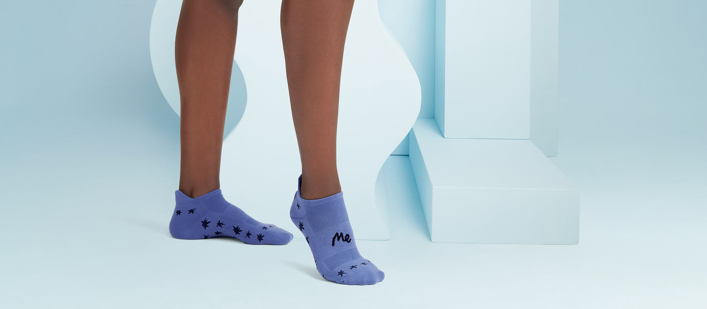 MoveMe Ankle Sock | Night Sky