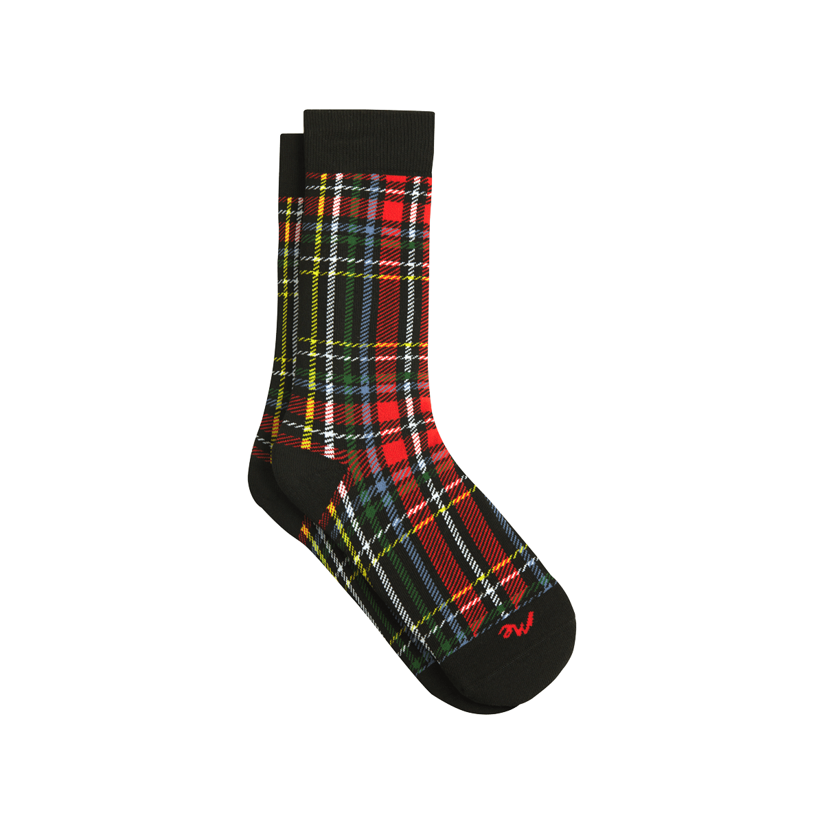 Crew Sock | Festive Plaid