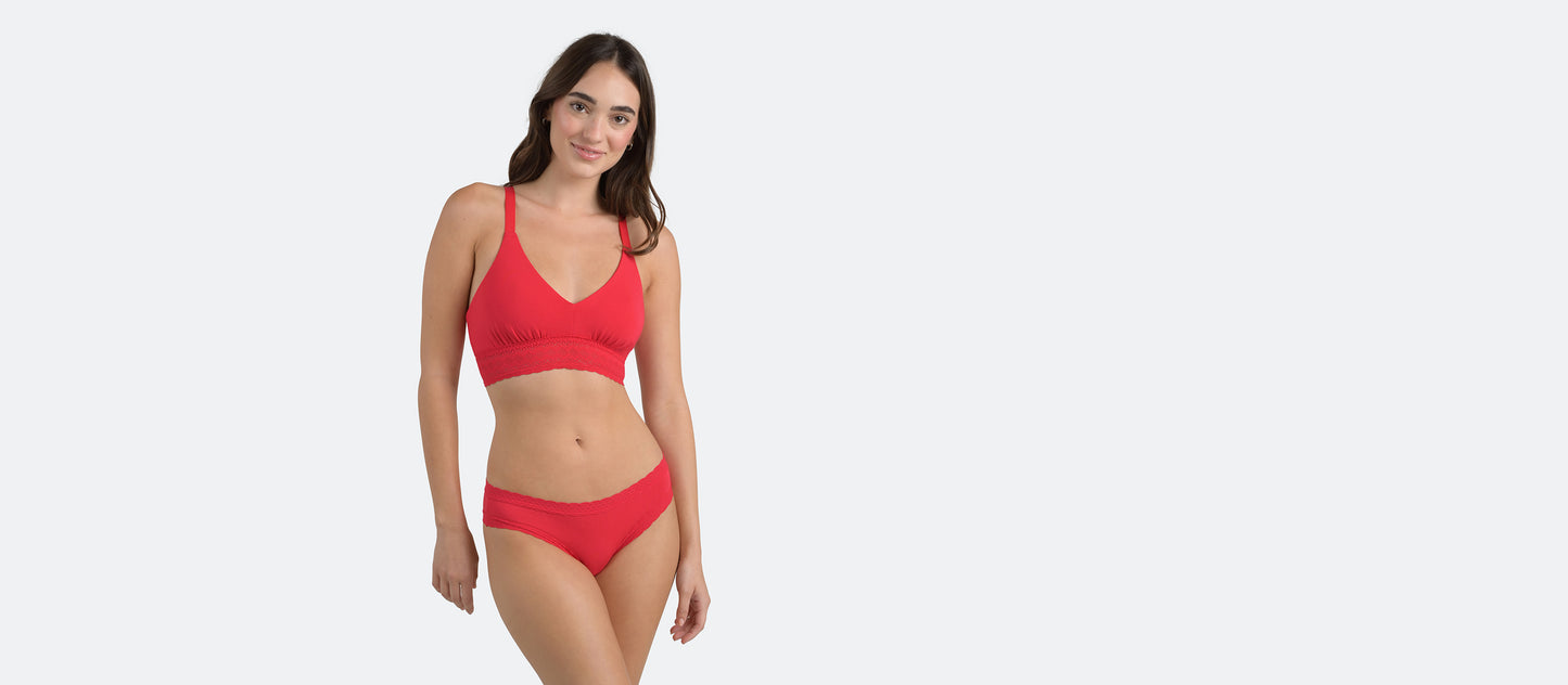 UltraModal™ Lace Tanga | Rosy Cheeks