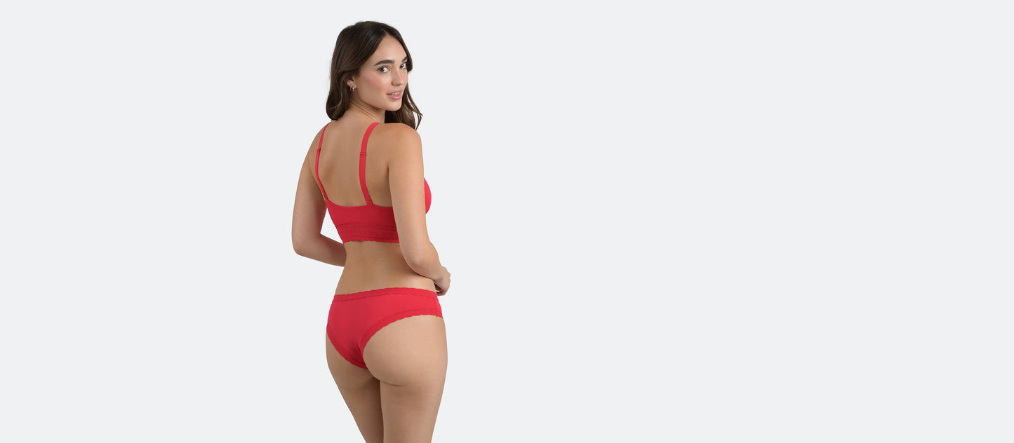 UltraModal™ Lace Tanga | Rosy Cheeks