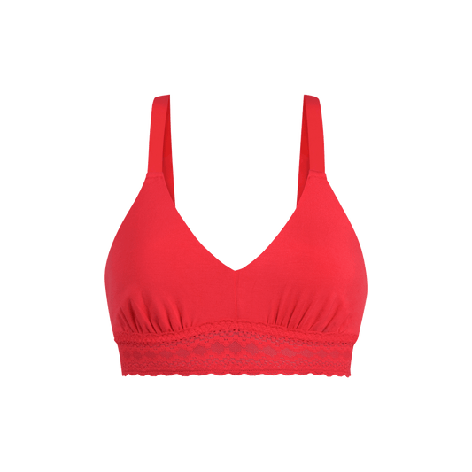 UltraModal™ Lace Longline Bralette | Rosy Cheeks