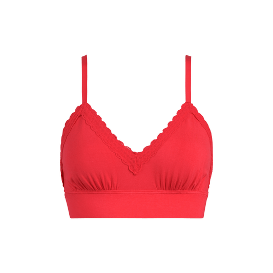 UltraModal™ Lace Plunge Bralette | Rosy Cheeks