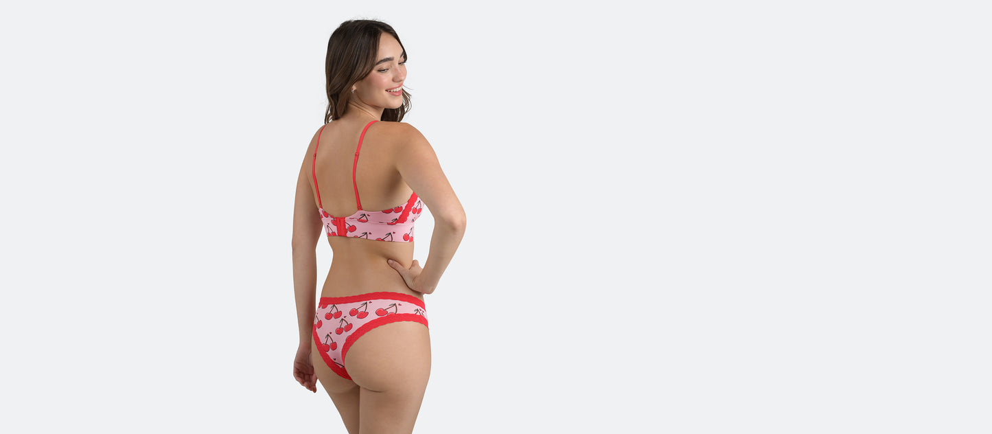 FeelFree Lace Tanga | Pair of Cherries