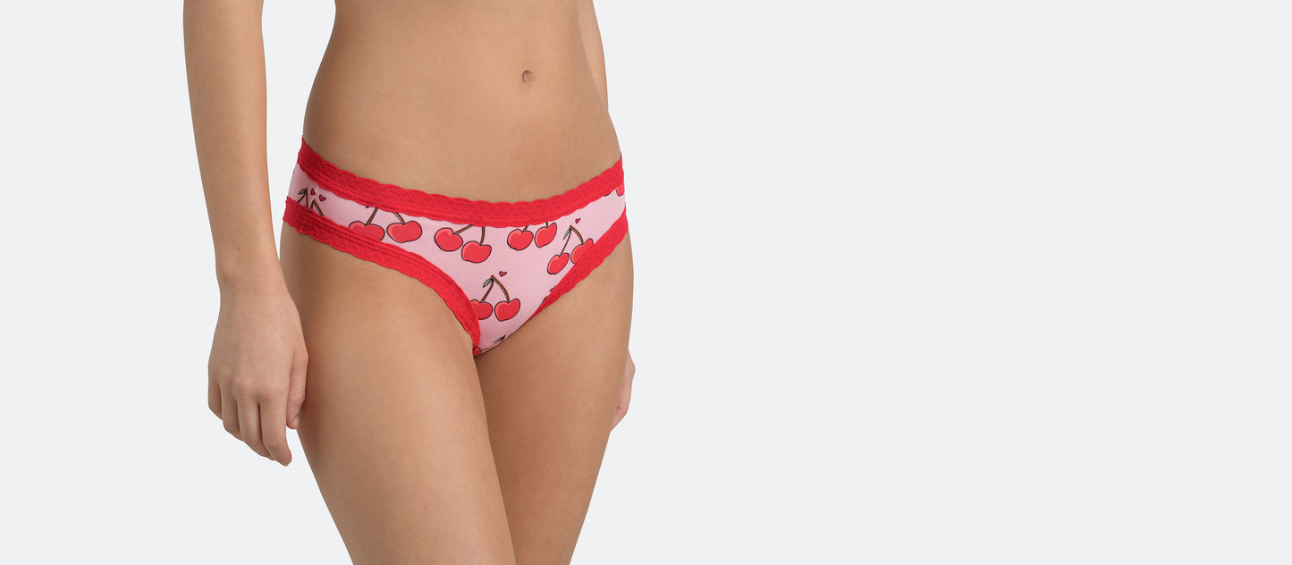 FeelFree Lace Tanga | Pair of Cherries