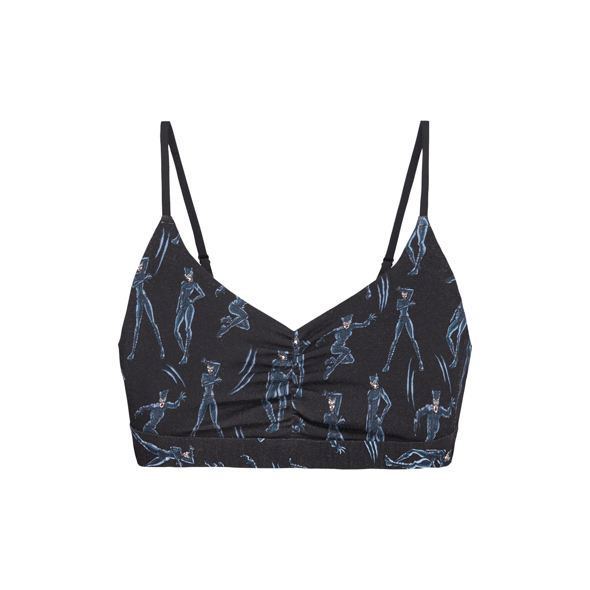 FeelFree Ruched Bralette | Catwoman