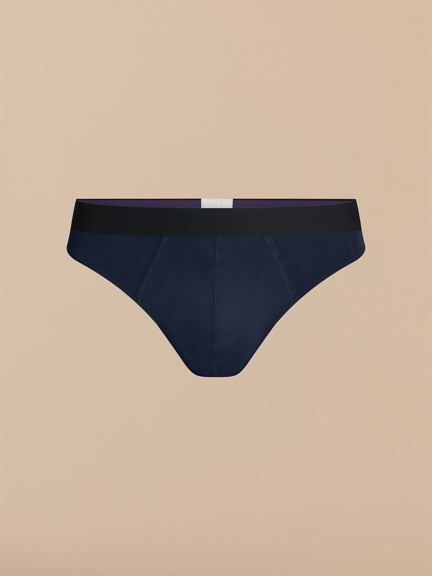 Pouch Front Thong | Dark Sapphire