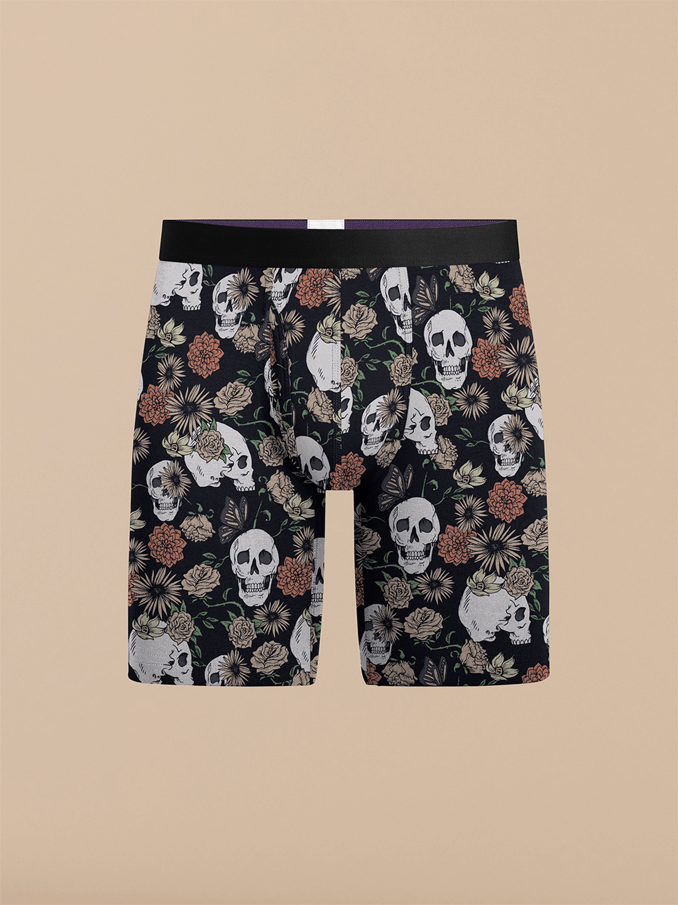 UltraModal™ Core Long Boxer Brief w/ Fly | Dead Flowers
