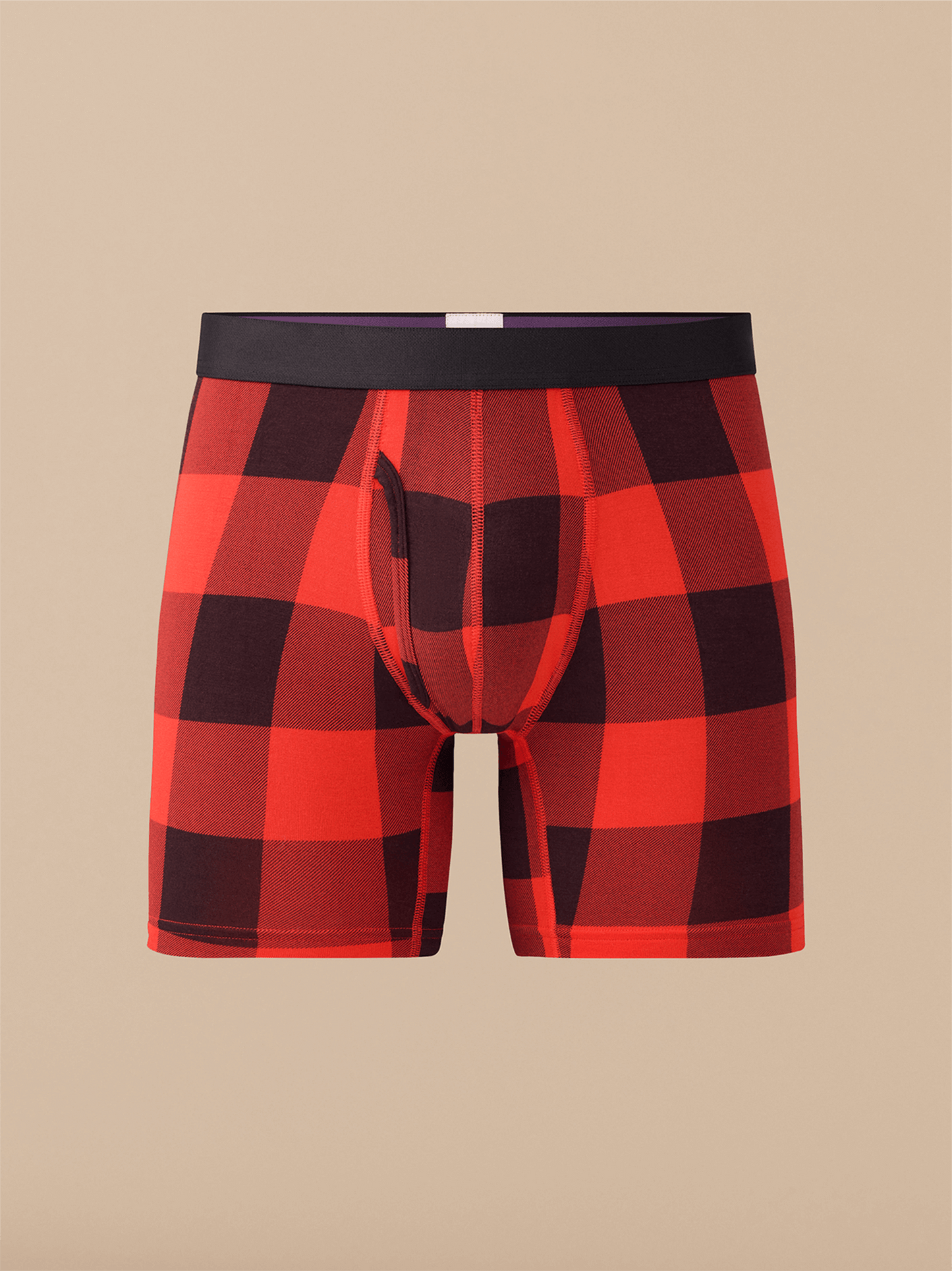 Boxer Brief w/ Fly | Buffalo Plaid