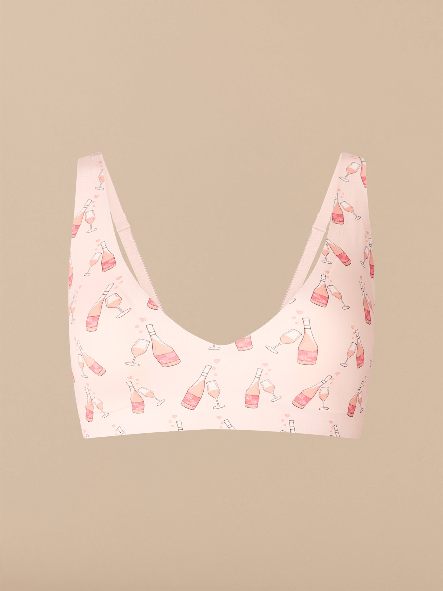 DreamSeam Plunge Bralette | Rose All Day