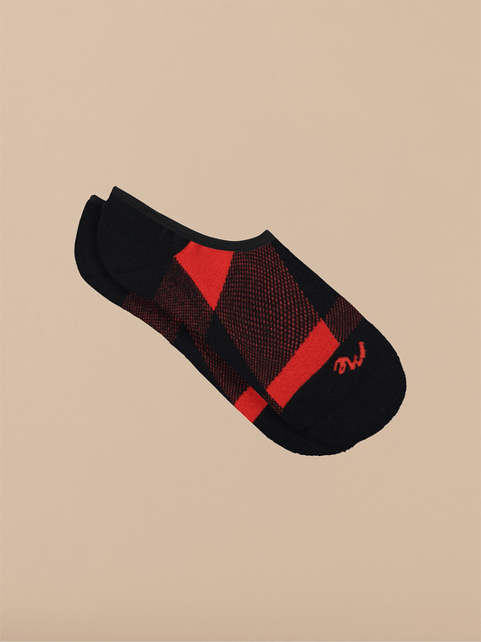 No Show Sock | Buffalo Plaid