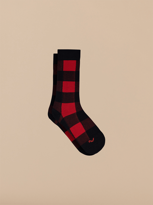 Crew Sock | Buffalo Plaid