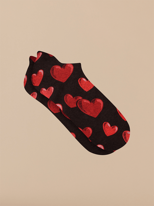 Ankle Sock | Floating Hearts