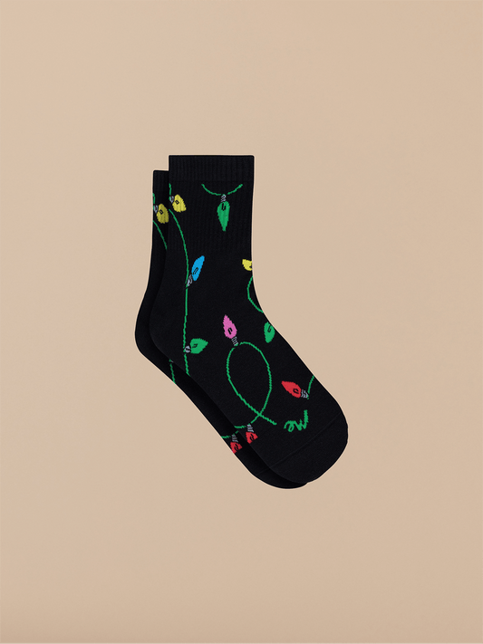 Quarter Sock | String Lights