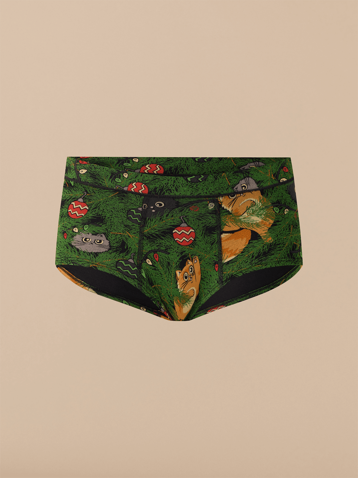 FeelFree Cheeky Brief | Meowy Christmas