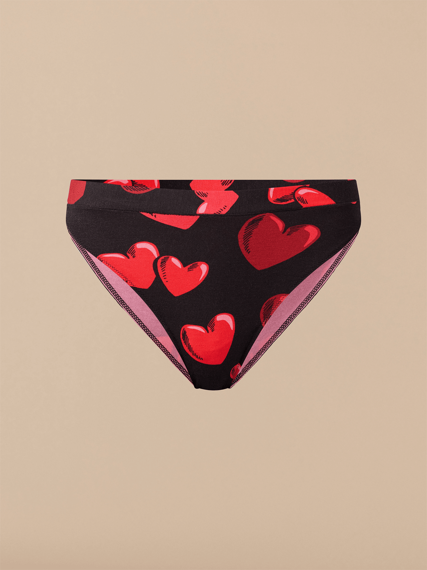 UltraModal™ FeelFree High-Leg Bikini | Floating Hearts