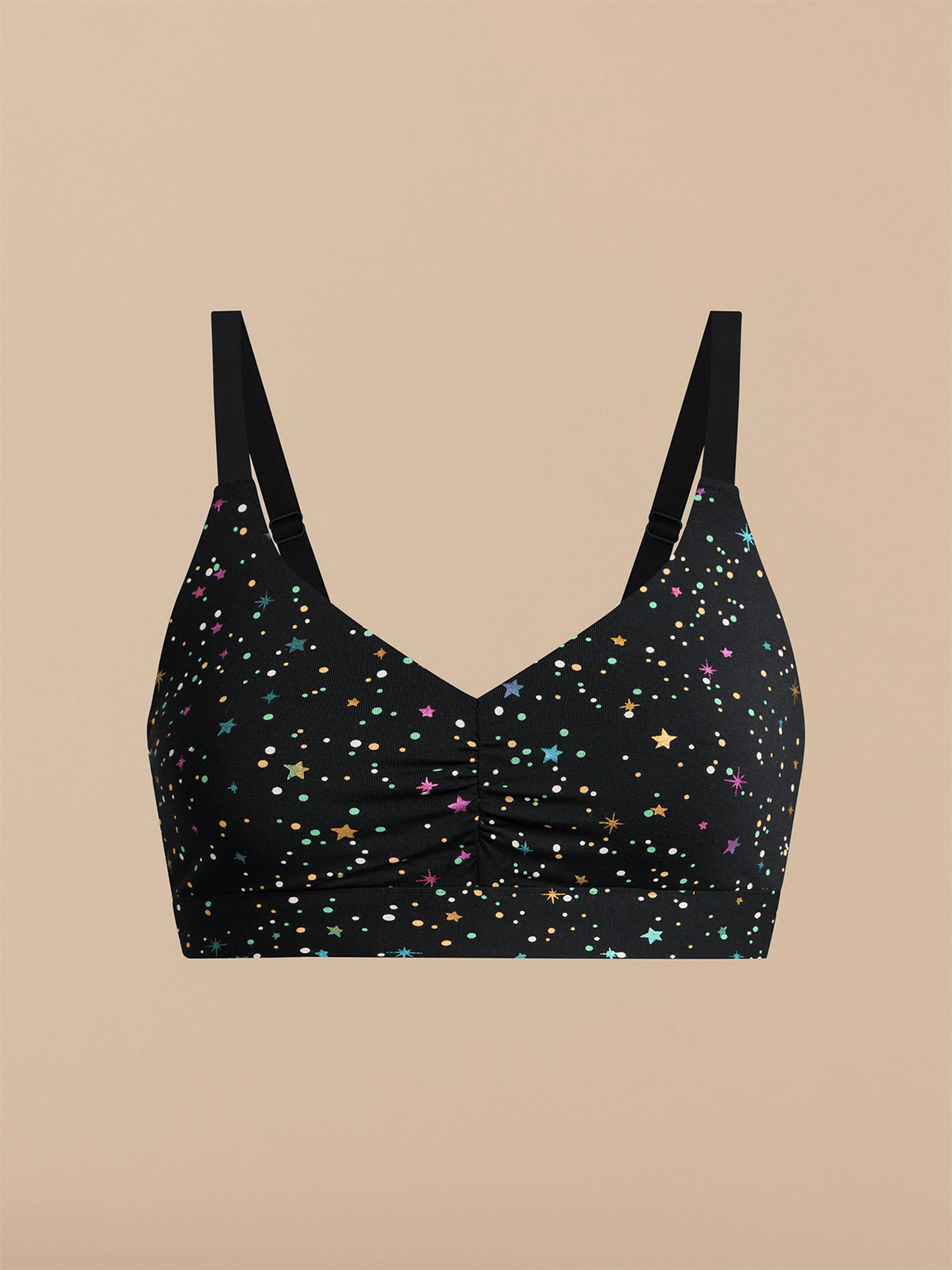 Curvy FeelFree Ruched Bralette | Stargaze