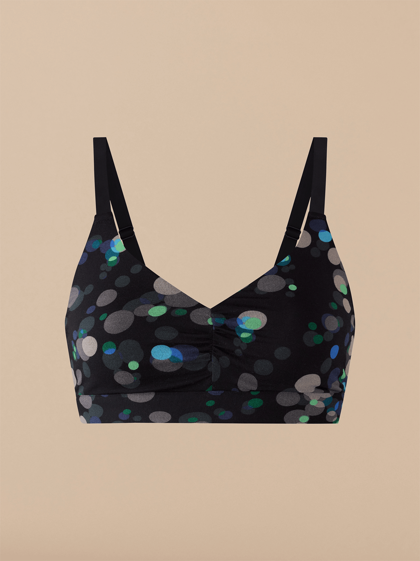 Curvy FeelFree Ruched Bralette | Twinkle