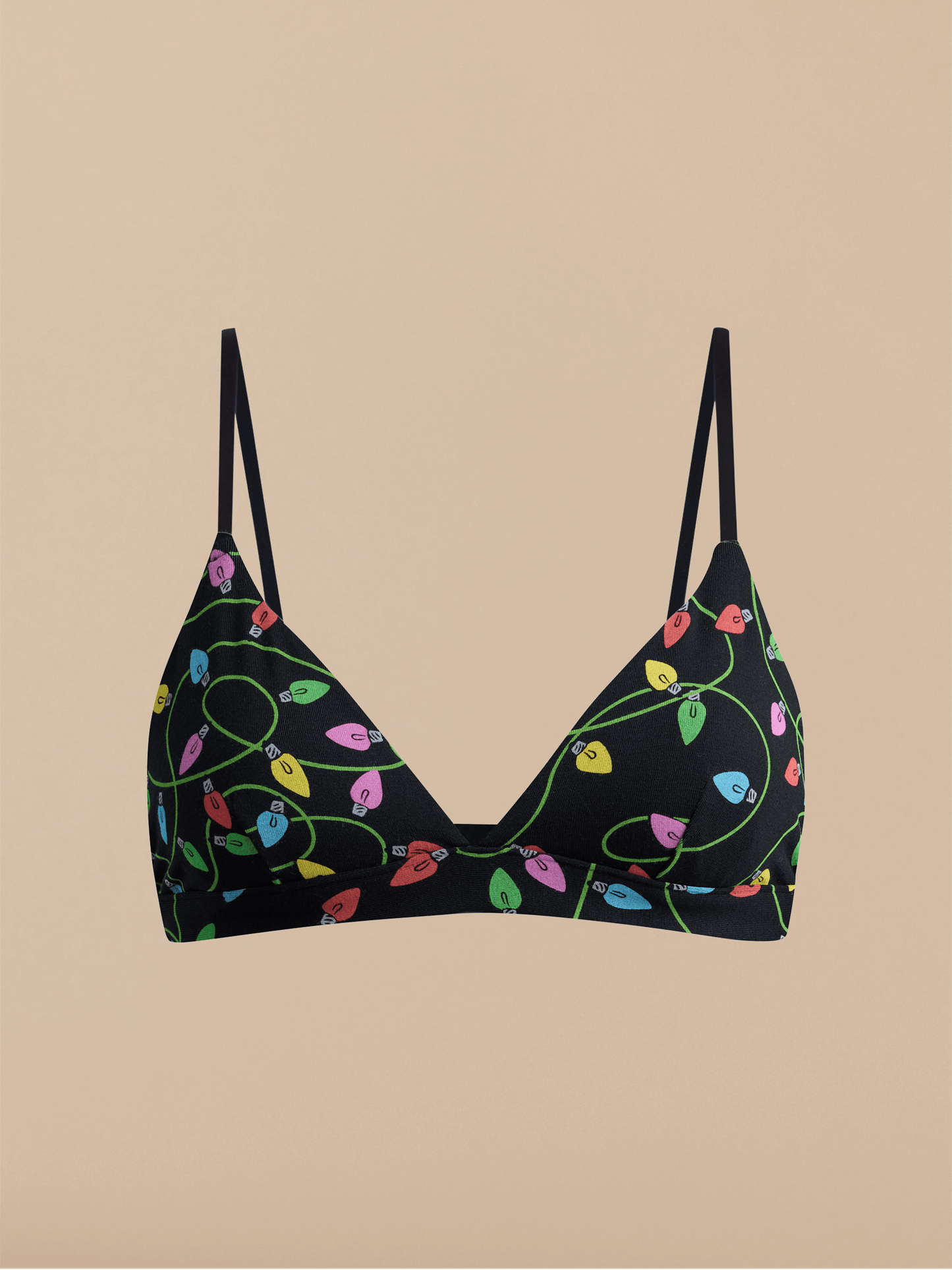 FeelFree Triangle Bralette | String Lights