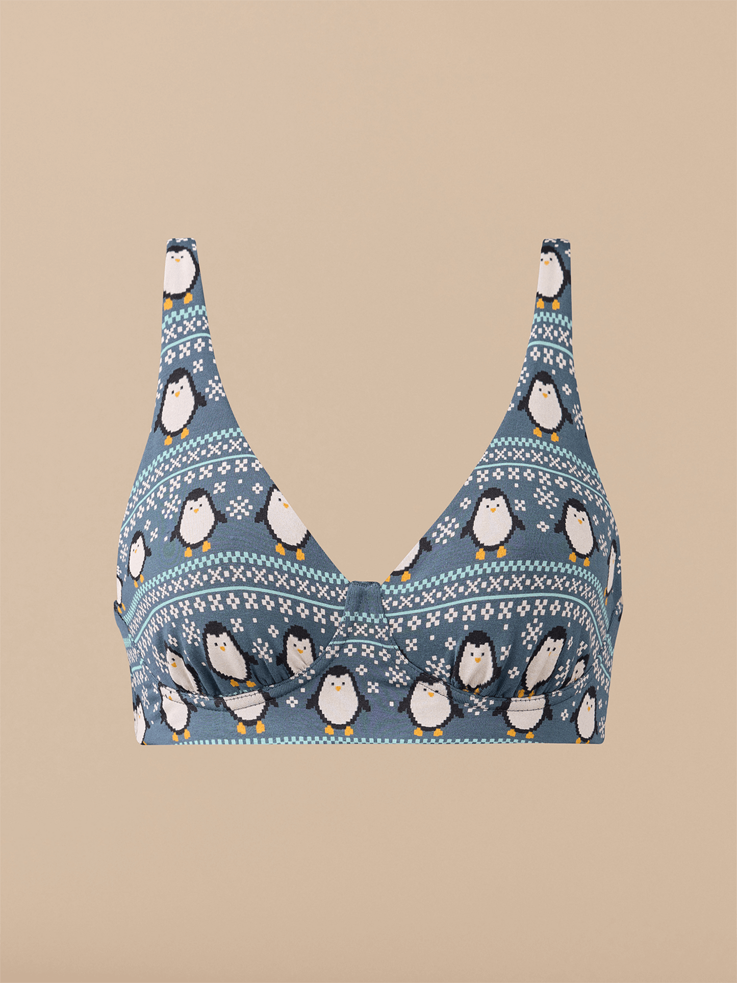 FeelFree Longline Bralette | Penguin Sweater