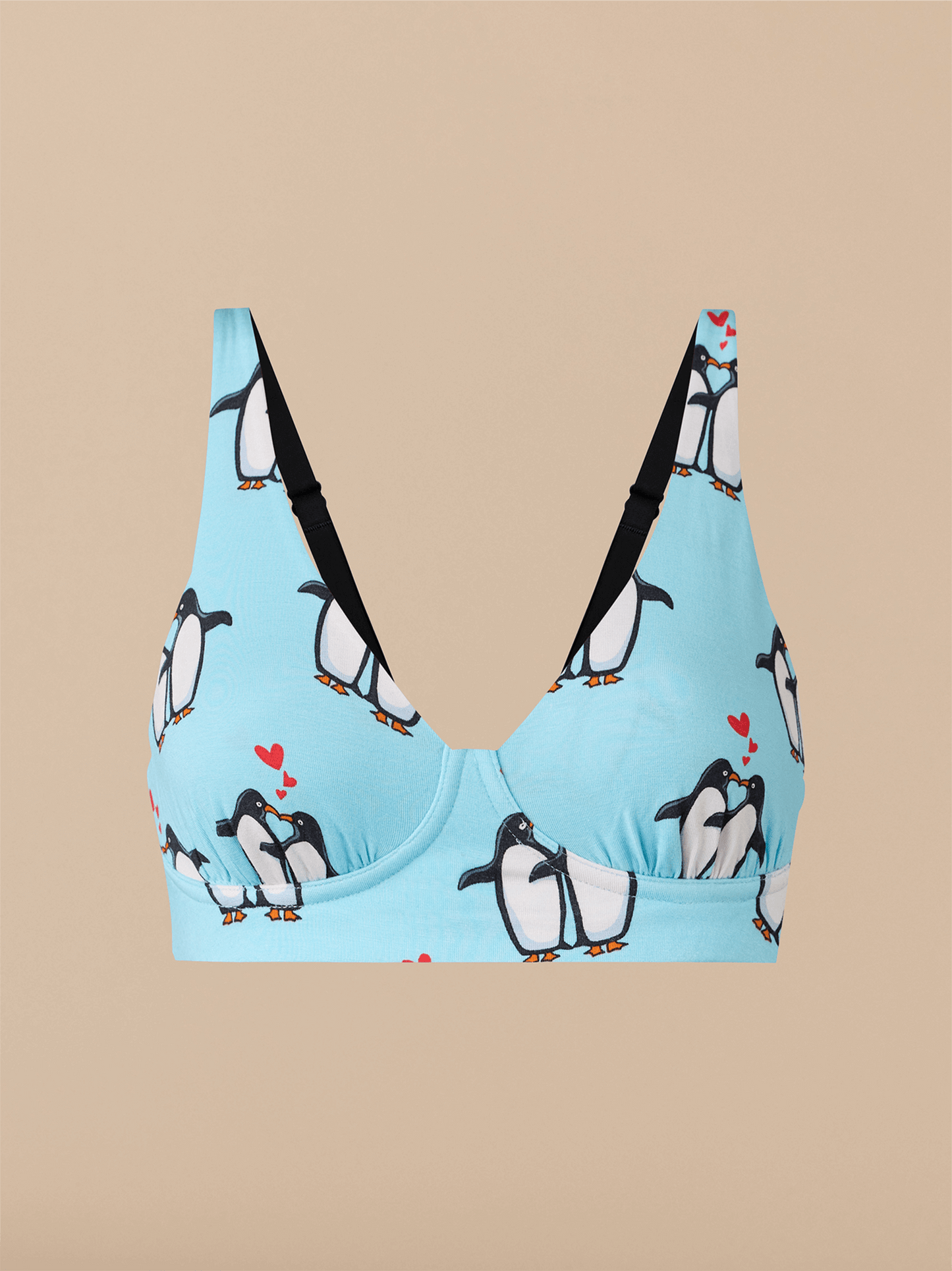 FeelFree Longline Bralette | You're My Penguin