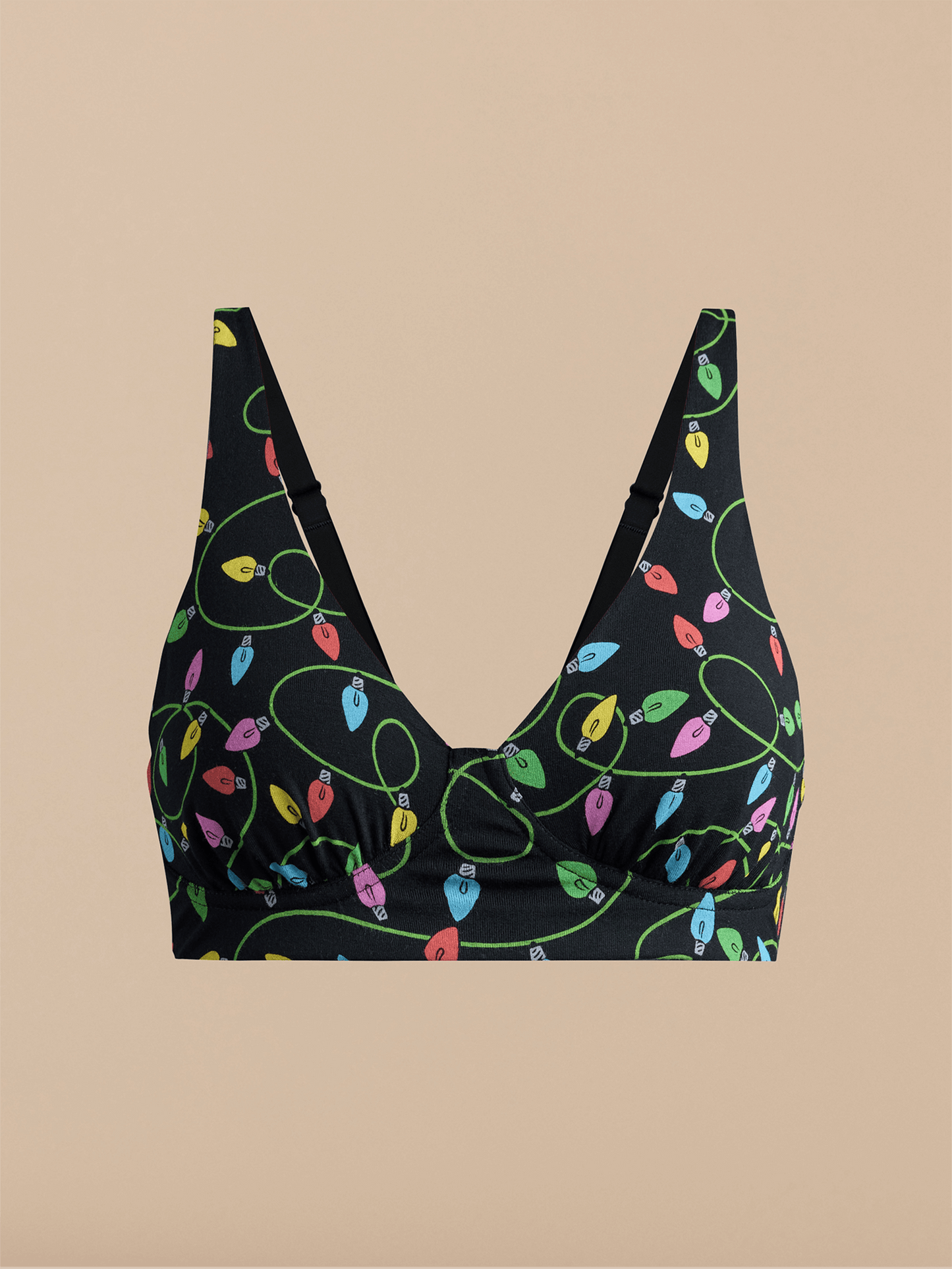 FeelFree Longline Bralette | String Lights